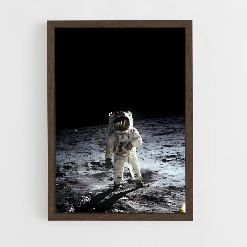 Poster Neil Armstrong légendaire – affiche Astronautes (vue 5)